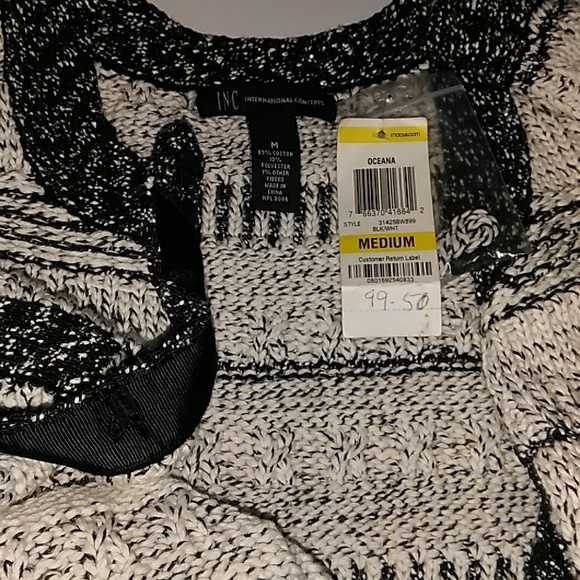 NWT International Concepts OCEANA Cardigan Sz M - Picture 6 of 8